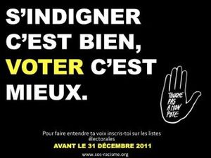 Inscription listes electorales